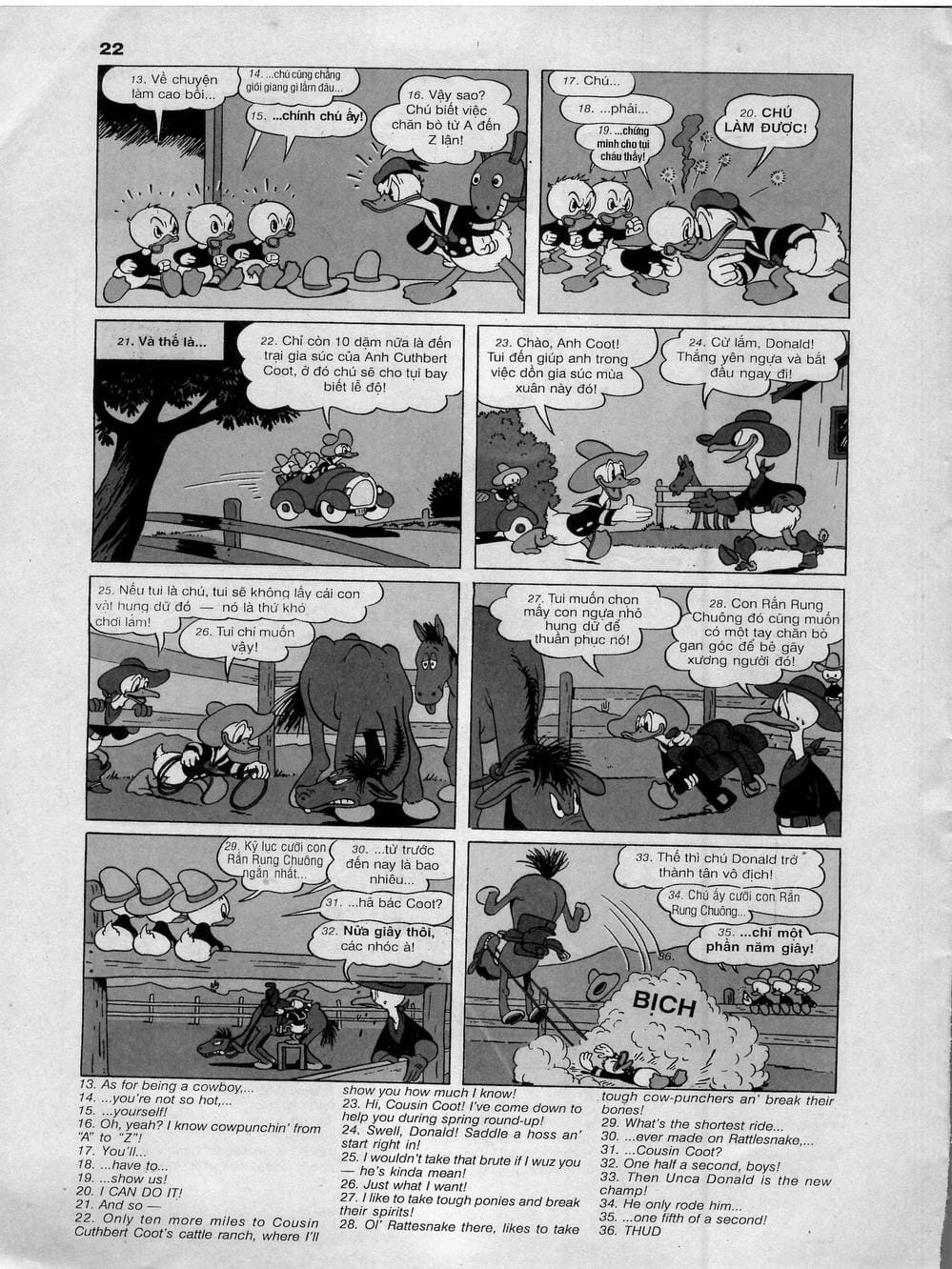 Truyện Tranh Donald Và Bạn Hữu trang 2