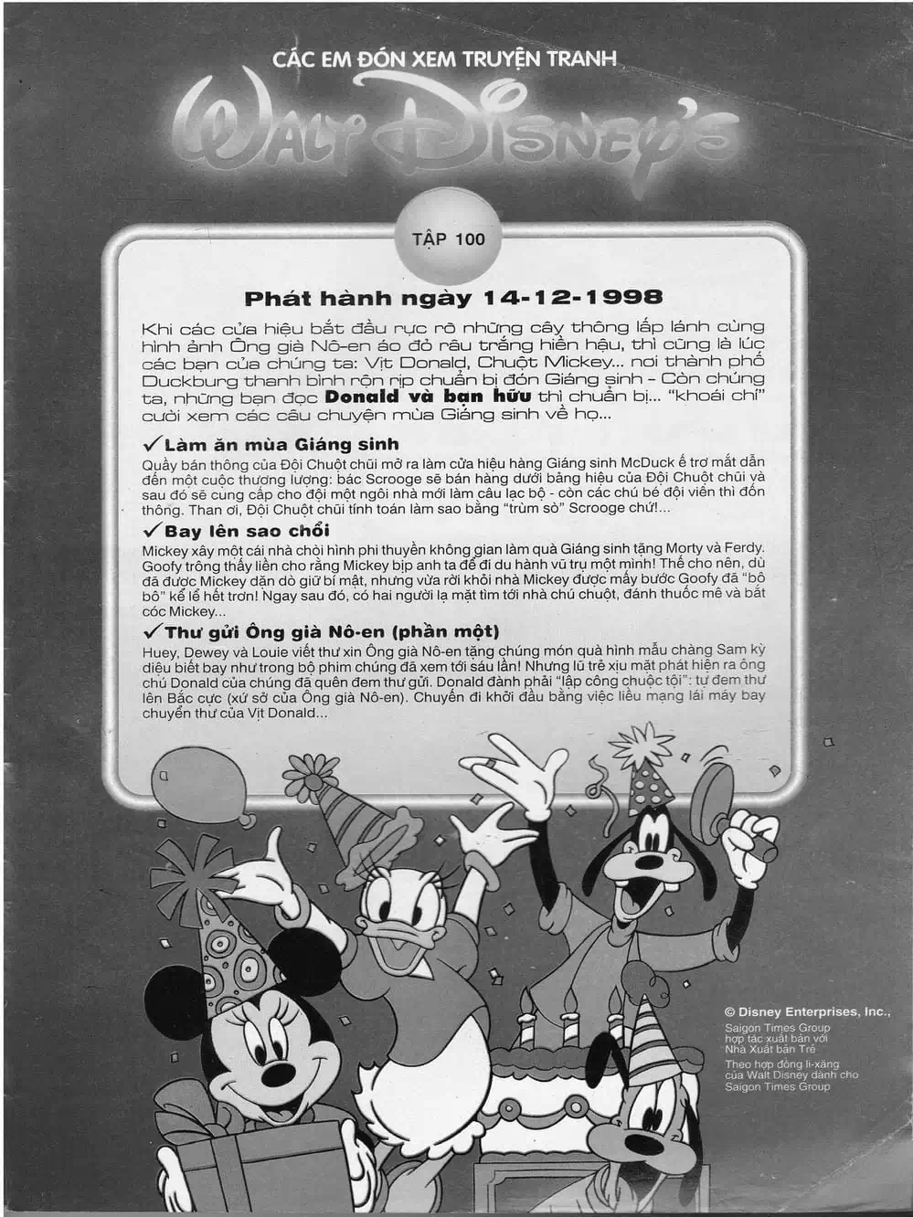 Truyện Tranh Donald Và Bạn Hữu trang 2