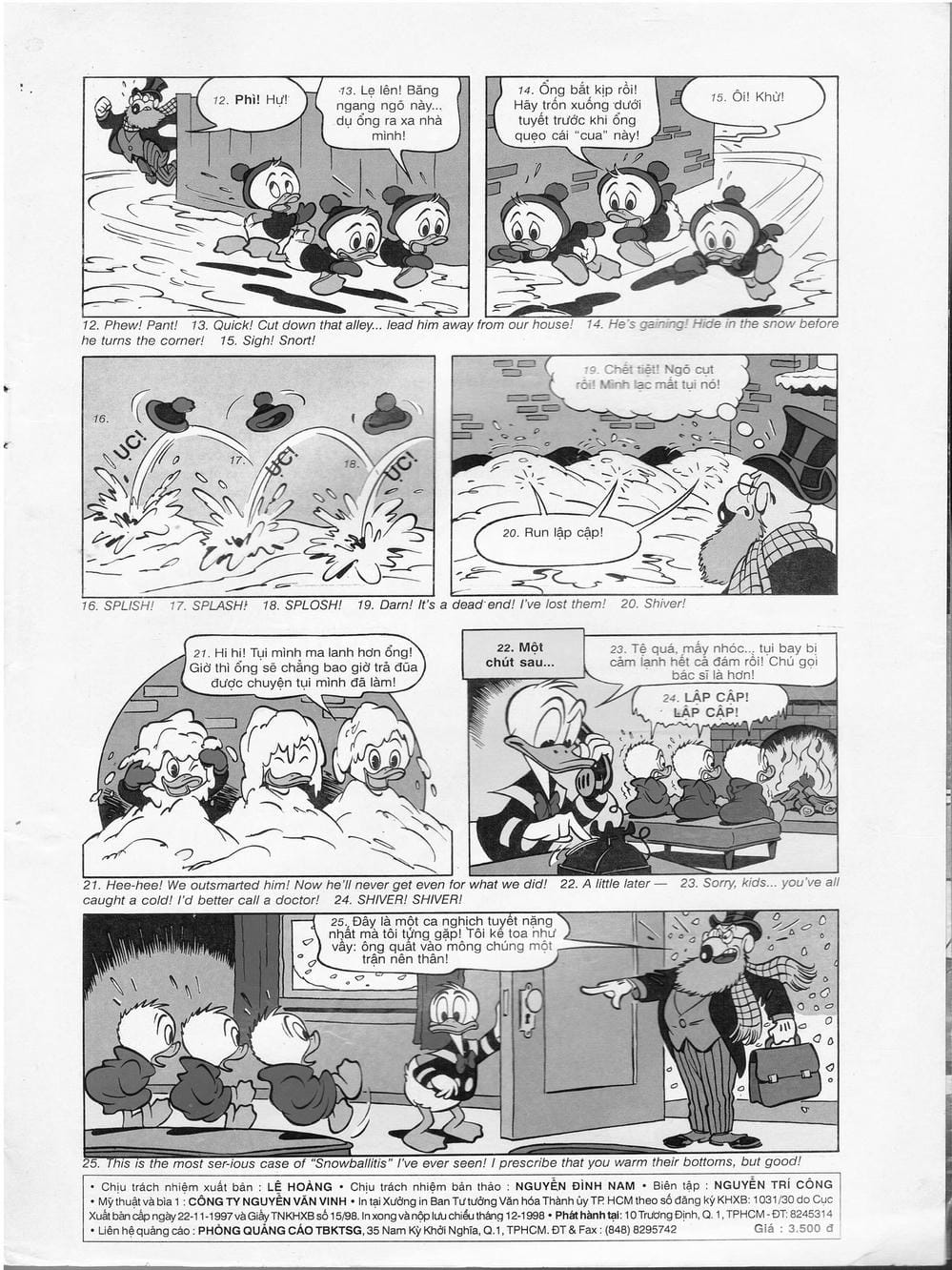 Truyện Tranh Donald Và Bạn Hữu trang 2