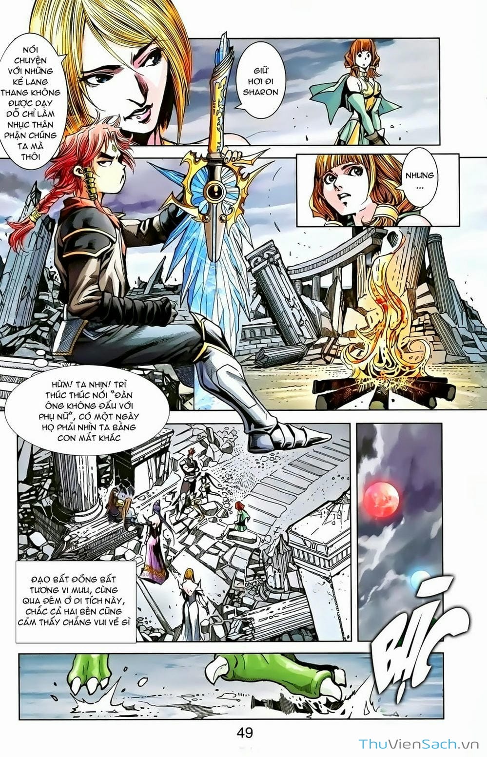 Truyện Tranh Dong Binh Thiên Hạ trang 4