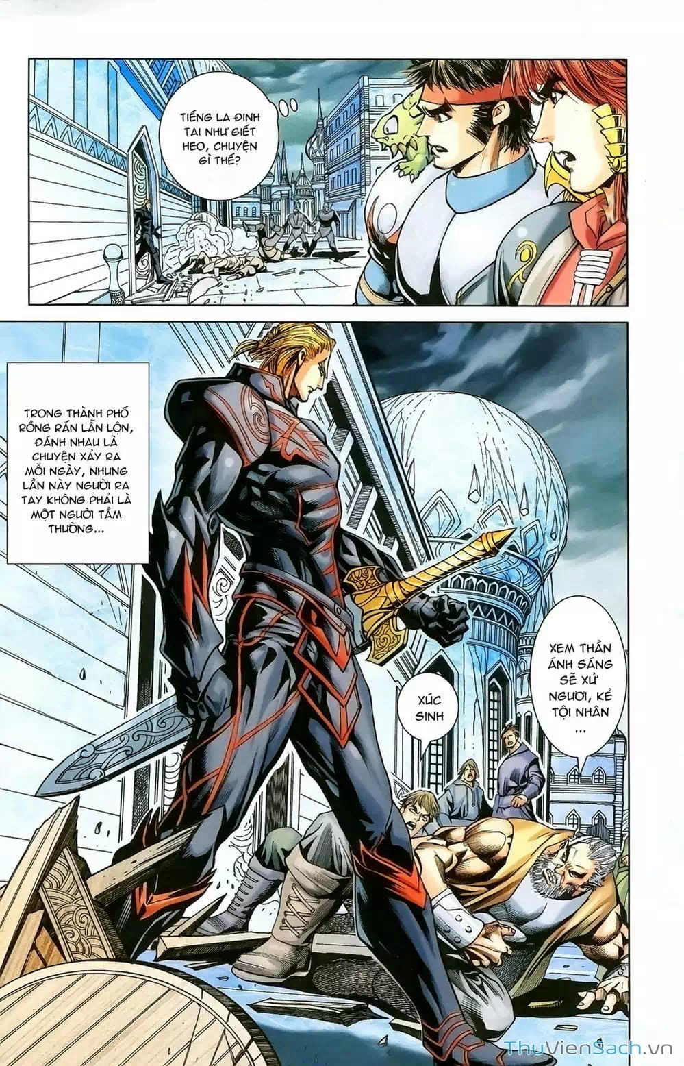 Truyện Tranh Dong Binh Thiên Hạ trang 4