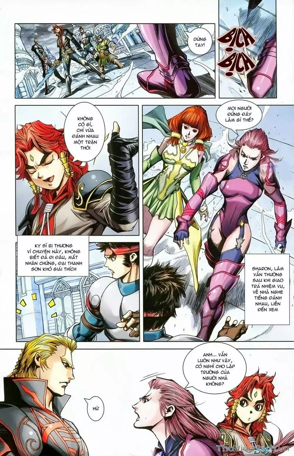 Truyện Tranh Dong Binh Thiên Hạ trang 4