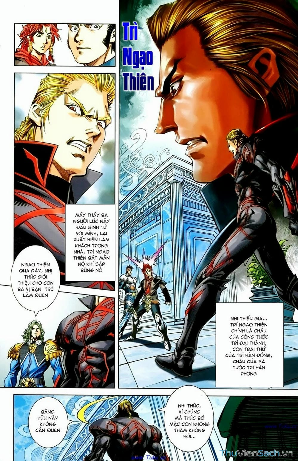 Truyện Tranh Dong Binh Thiên Hạ trang 4