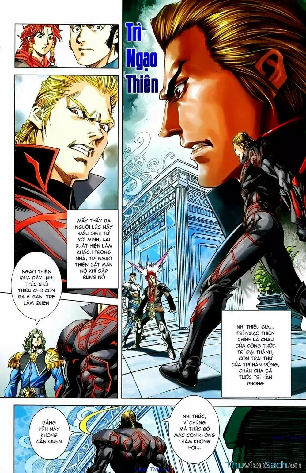 Truyện Tranh Dong Binh Thiên Hạ trang 4