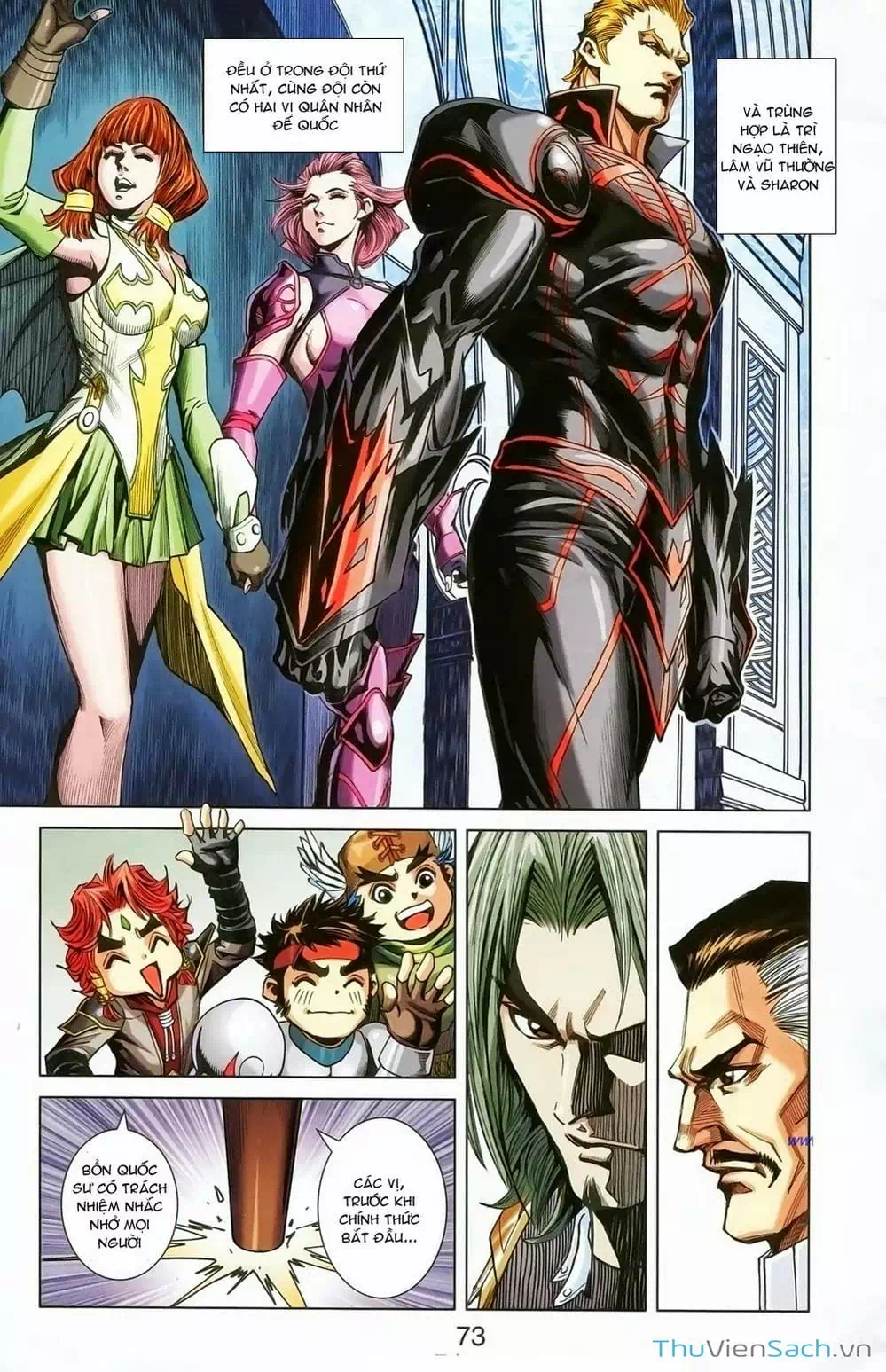 Truyện Tranh Dong Binh Thiên Hạ trang 4