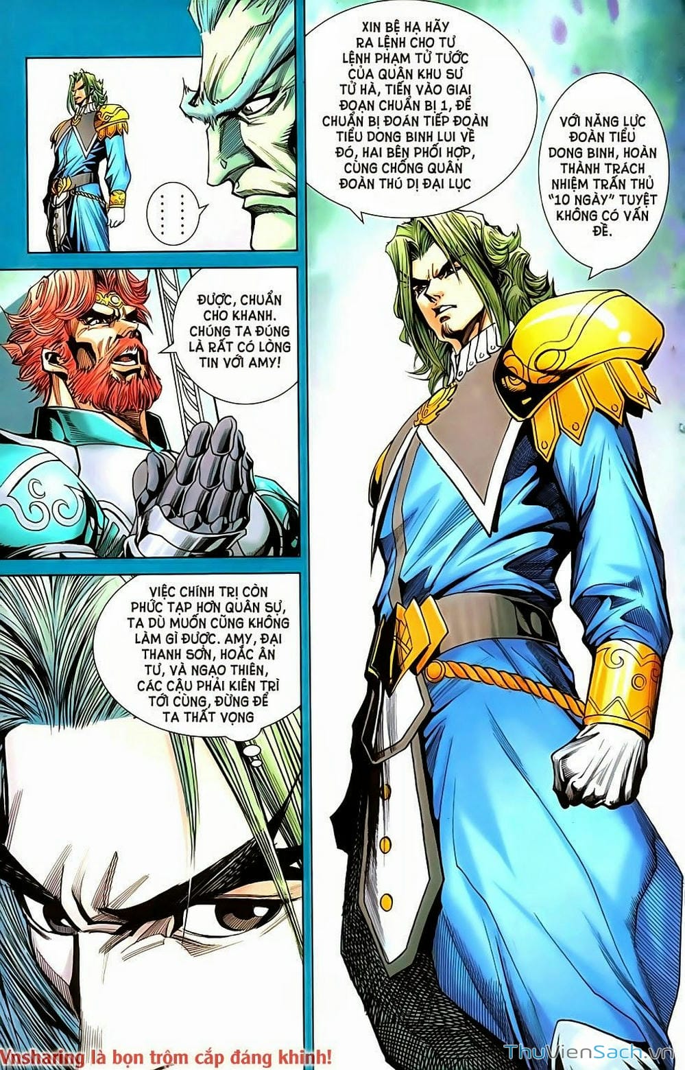 Truyện Tranh Dong Binh Thiên Hạ trang 4