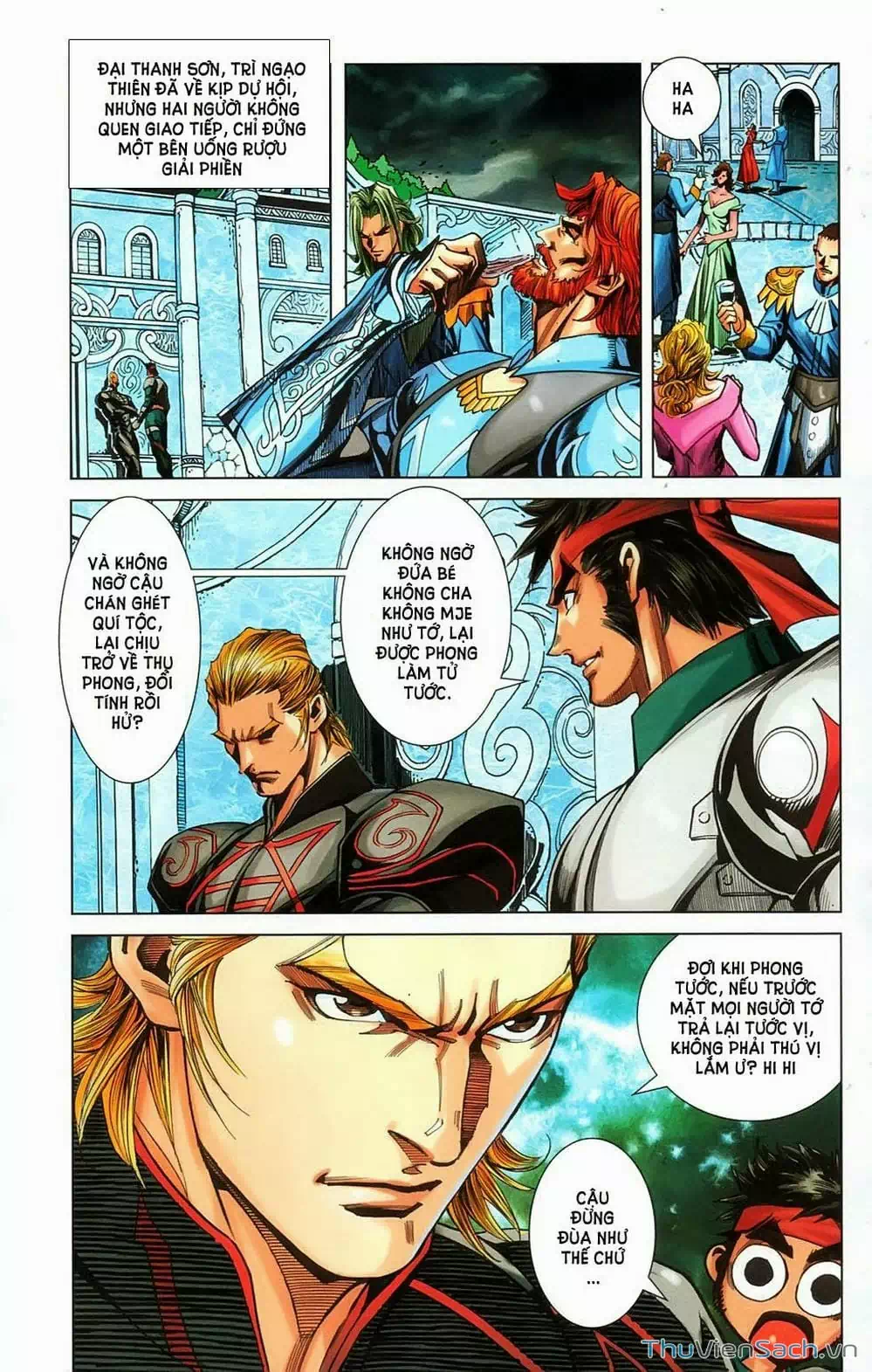 Truyện Tranh Dong Binh Thiên Hạ trang 4