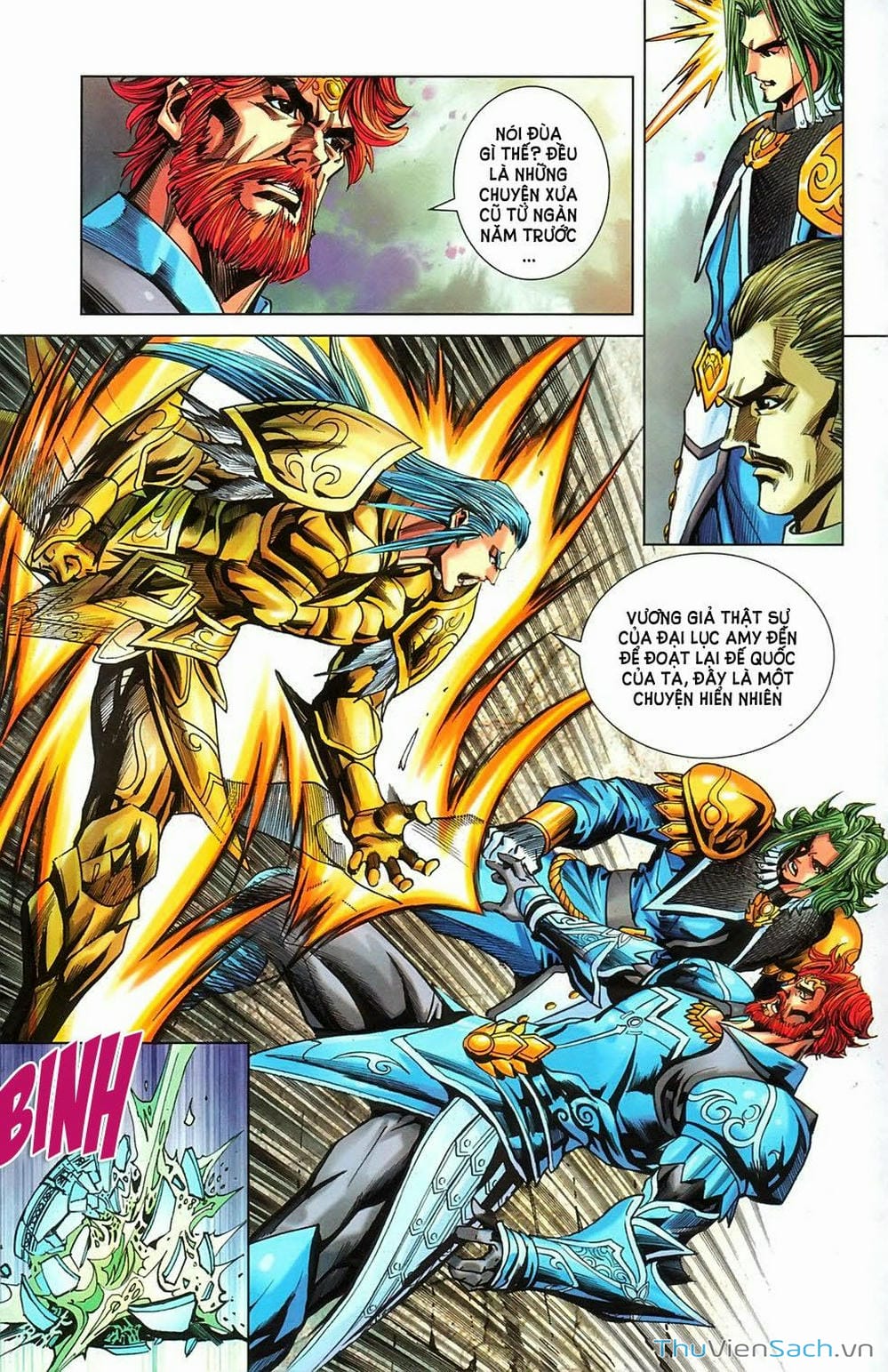 Truyện Tranh Dong Binh Thiên Hạ trang 4