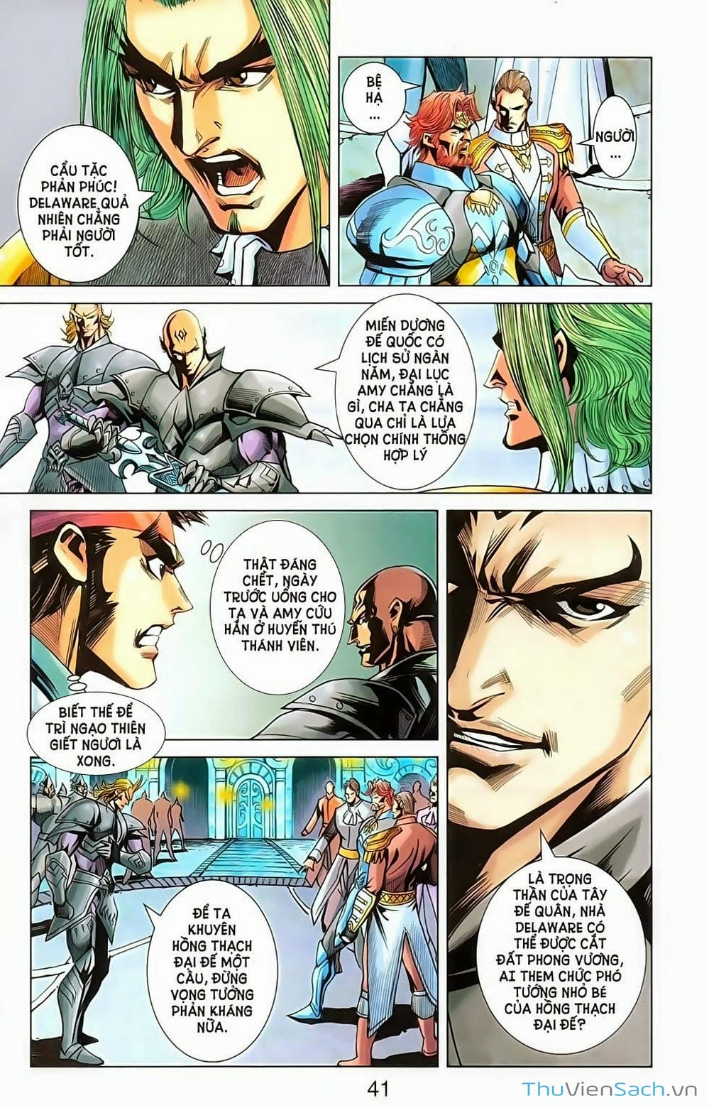 Truyện Tranh Dong Binh Thiên Hạ trang 4