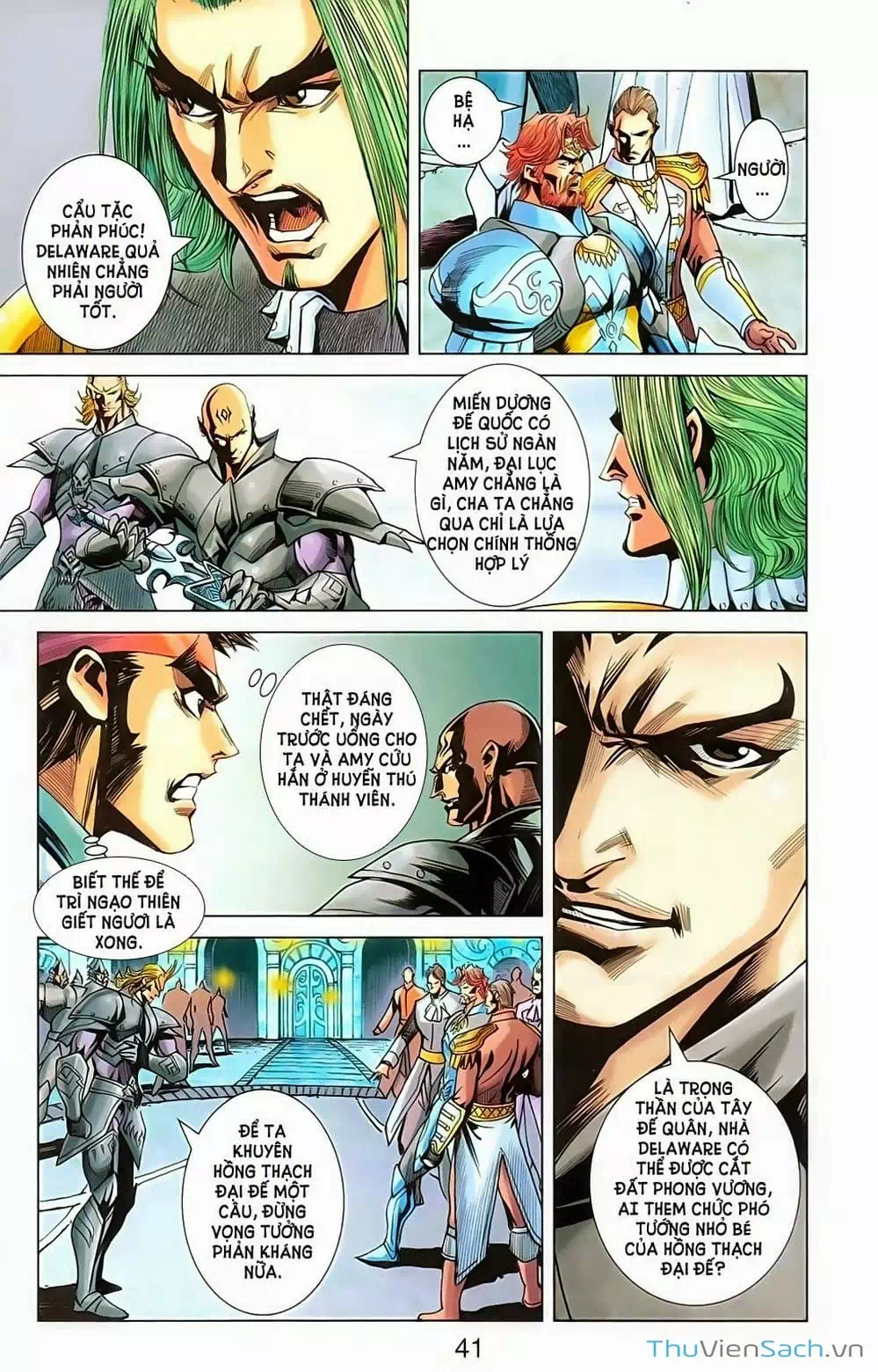 Truyện Tranh Dong Binh Thiên Hạ trang 4