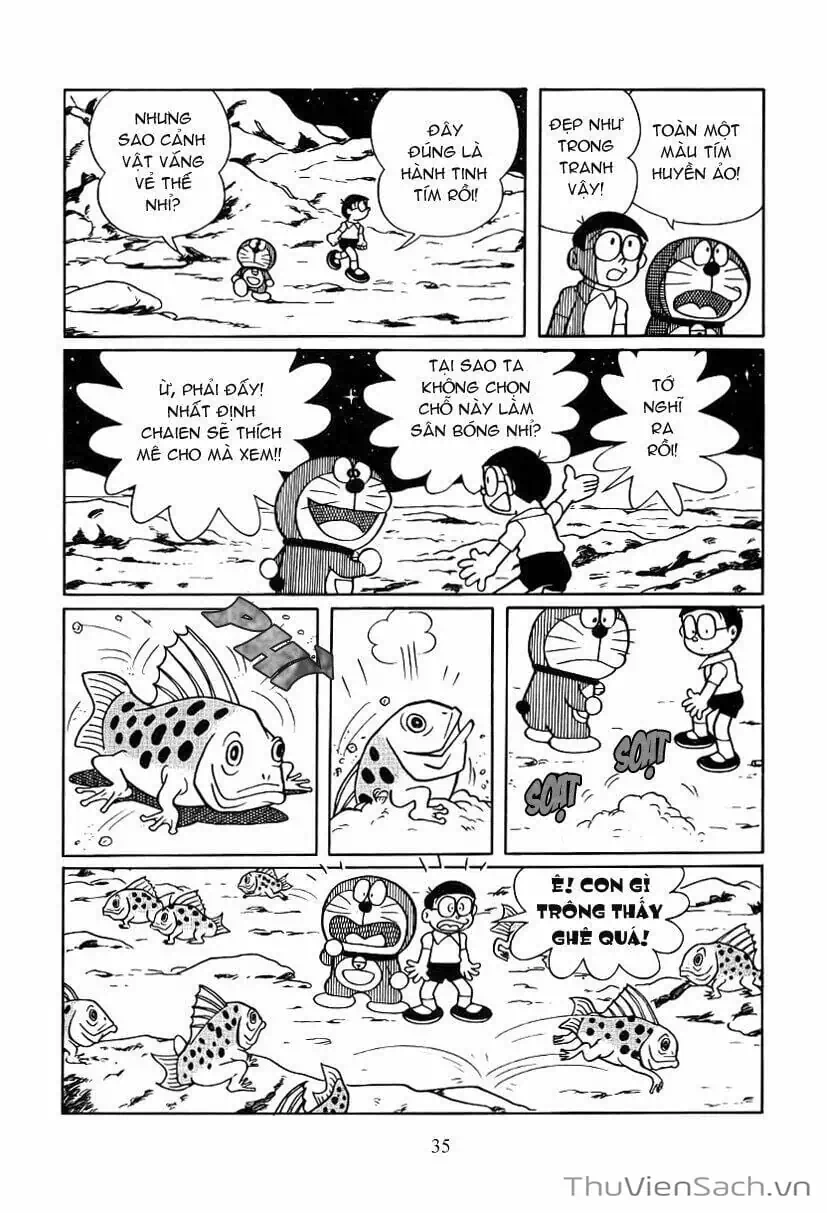Truyện Tranh Doraemon: Bí Mật Hành Tinh Màu Tím trang 11