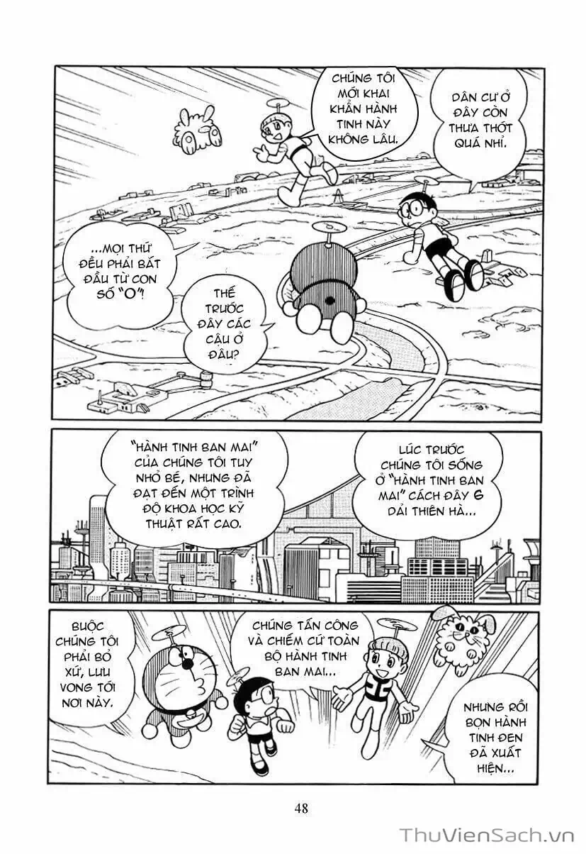 Truyện Tranh Doraemon: Bí Mật Hành Tinh Màu Tím trang 11