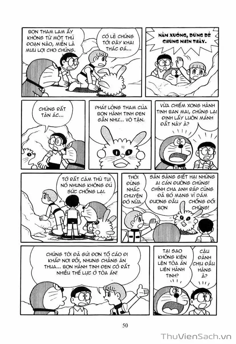 Truyện Tranh Doraemon: Bí Mật Hành Tinh Màu Tím trang 11