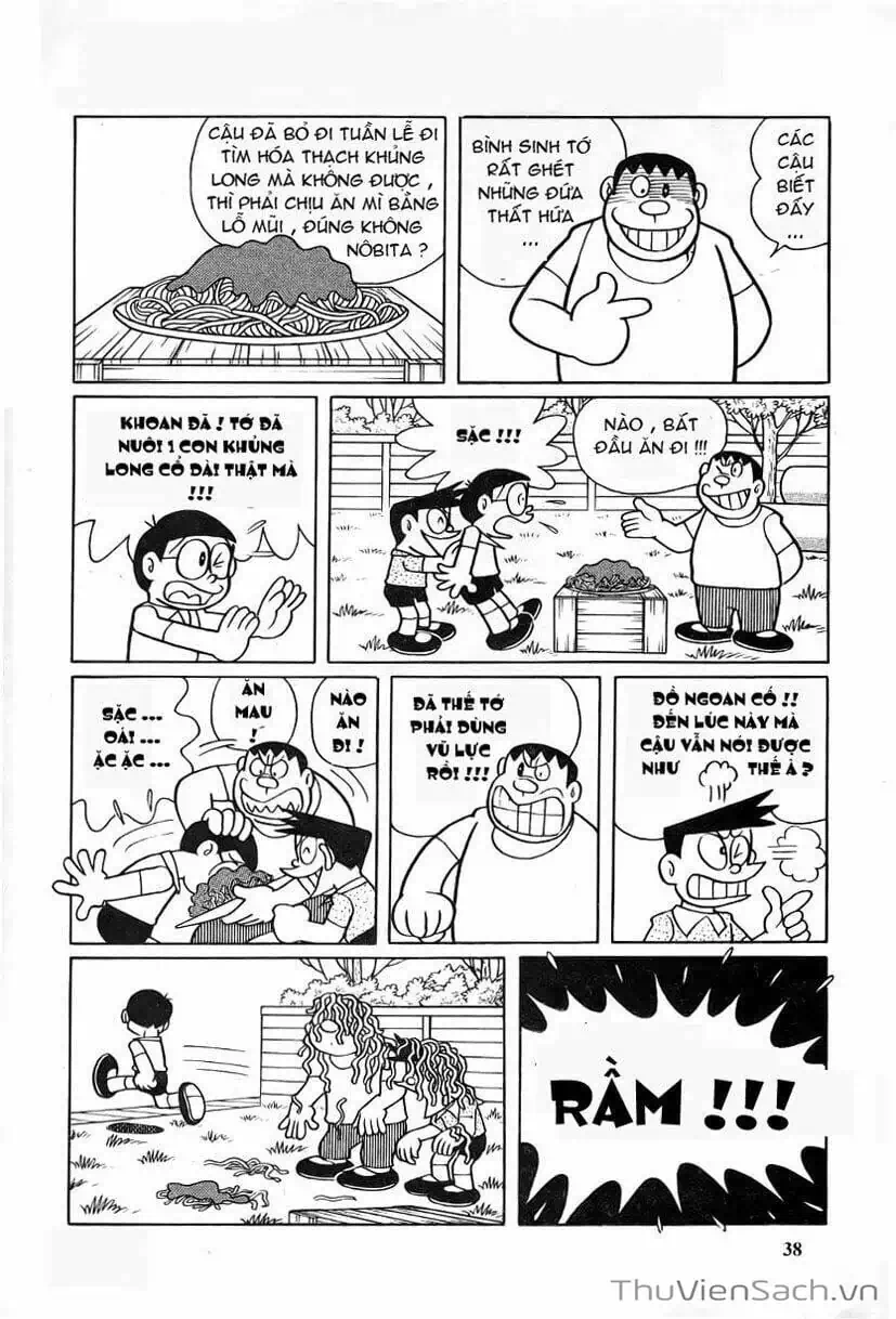 Truyện Tranh Doraemon: Thăm Công Viên Khủng Long trang 11