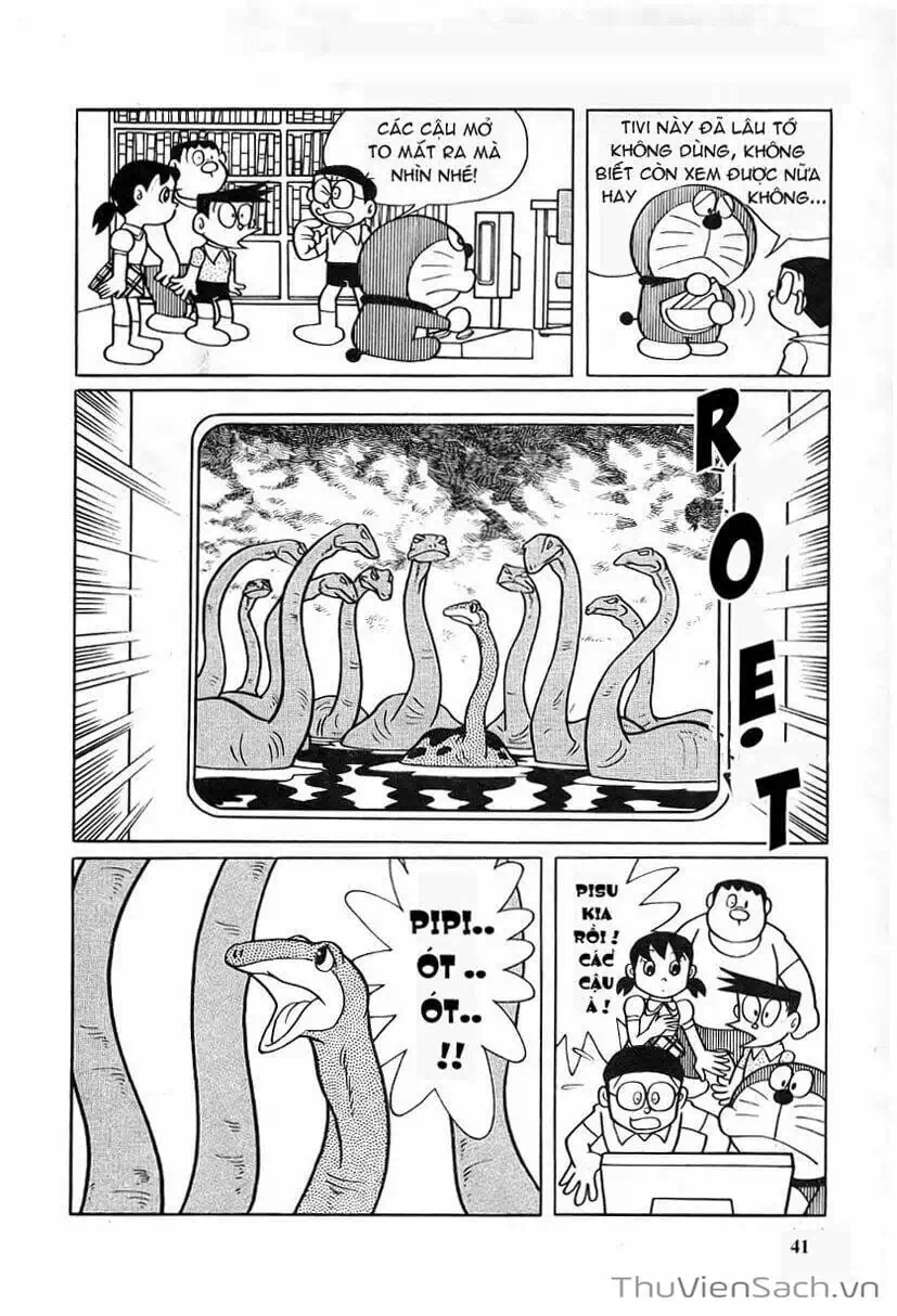 Truyện Tranh Doraemon: Thăm Công Viên Khủng Long trang 11