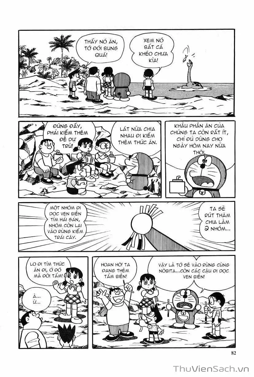 Truyện Tranh Doraemon: Thăm Công Viên Khủng Long trang 11