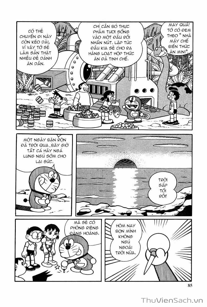 Truyện Tranh Doraemon: Thăm Công Viên Khủng Long trang 11