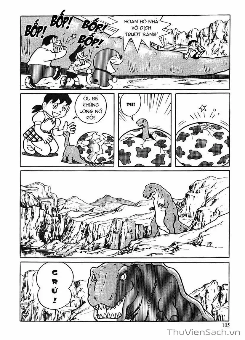 Truyện Tranh Doraemon: Thăm Công Viên Khủng Long trang 11