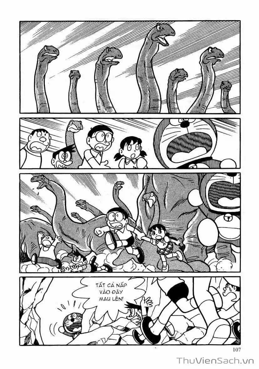 Truyện Tranh Doraemon: Thăm Công Viên Khủng Long trang 11