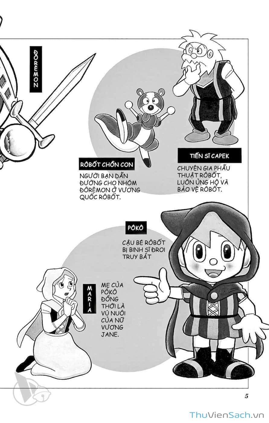 Truyện Tranh Doraemon: Cuộc Chiến Ở Xứ Sở Robot trang 11