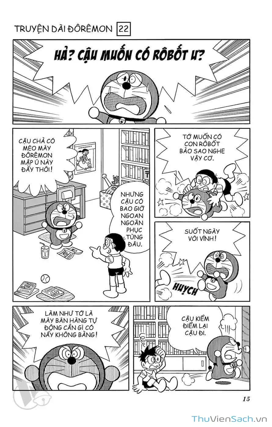 Truyện Tranh Doraemon: Cuộc Chiến Ở Xứ Sở Robot trang 11