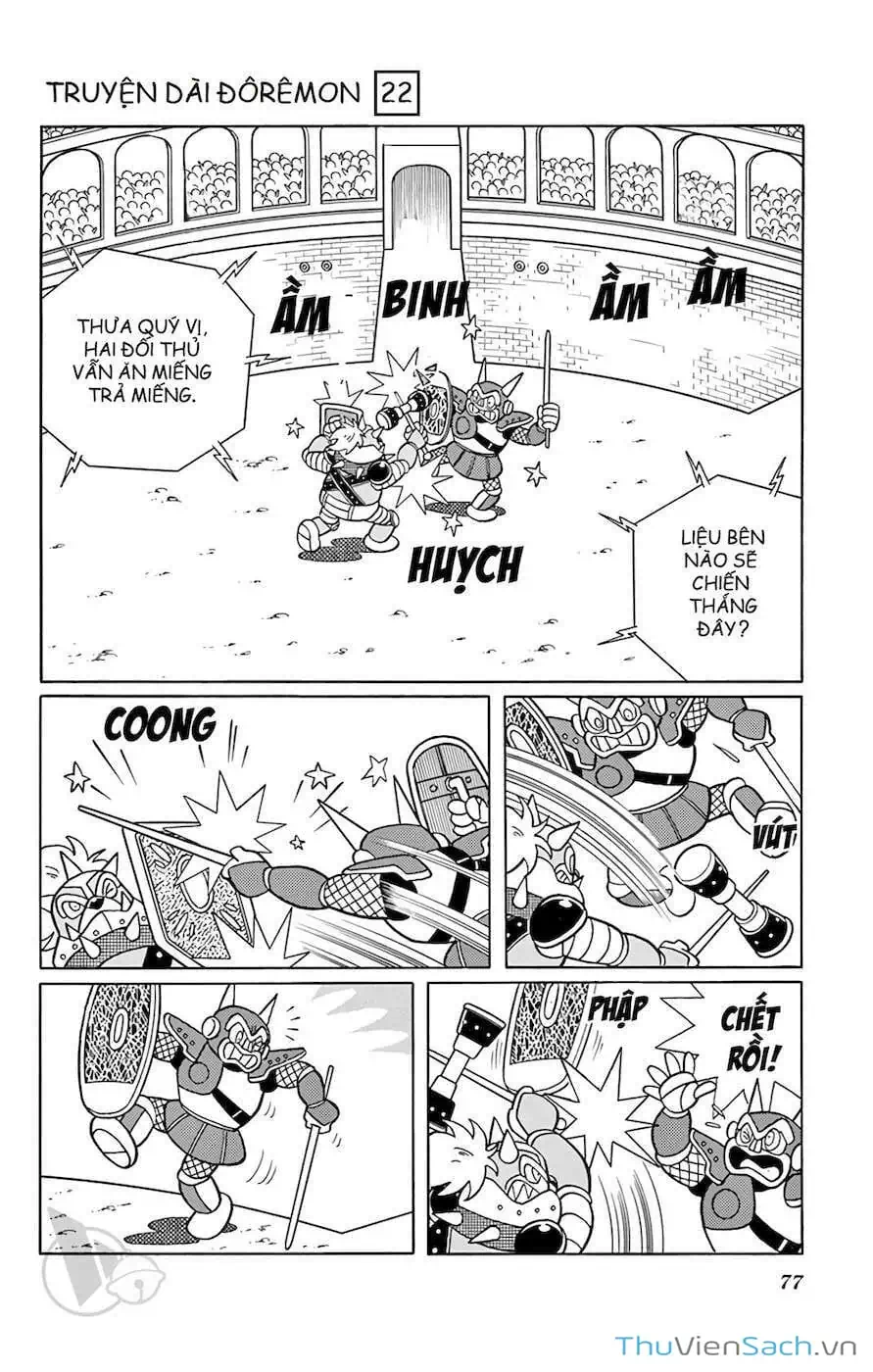 Truyện Tranh Doraemon: Cuộc Chiến Ở Xứ Sở Robot trang 11