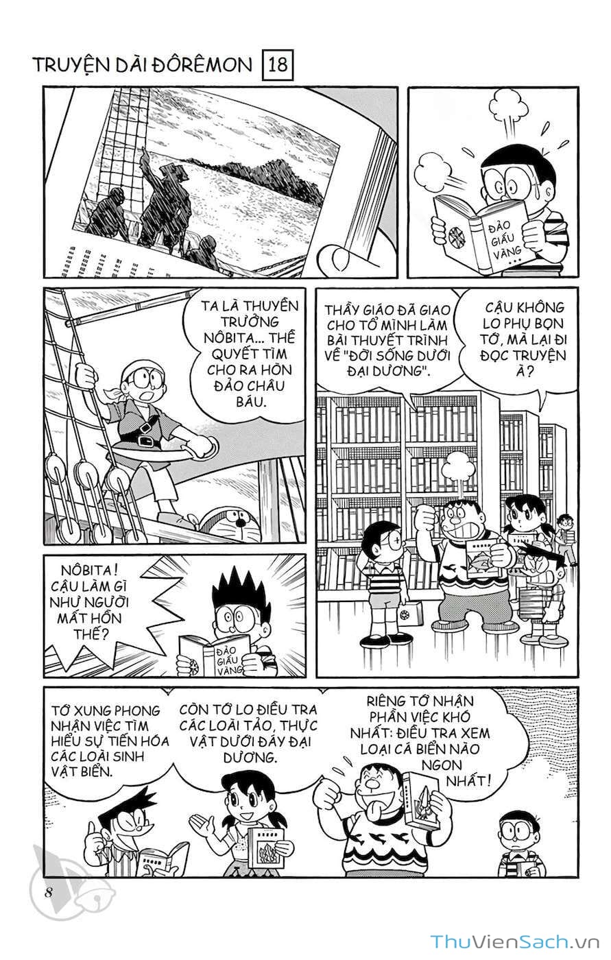 Truyện Tranh Doraemon: Cuộc Phiêu Lưu Đến Đảo Giấu Vàng trang 11