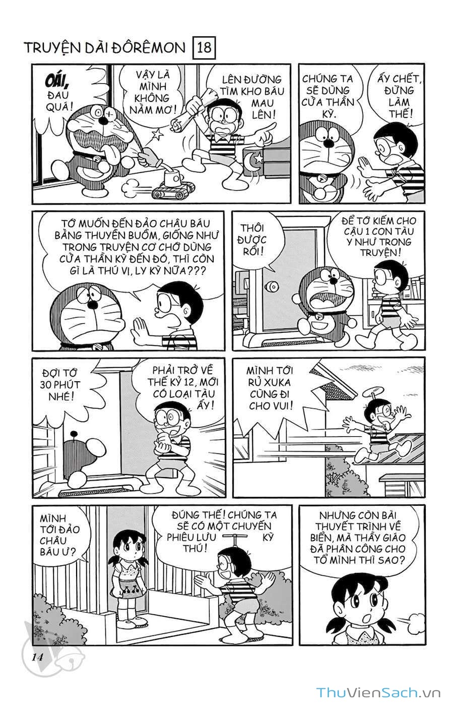 Truyện Tranh Doraemon: Cuộc Phiêu Lưu Đến Đảo Giấu Vàng trang 11