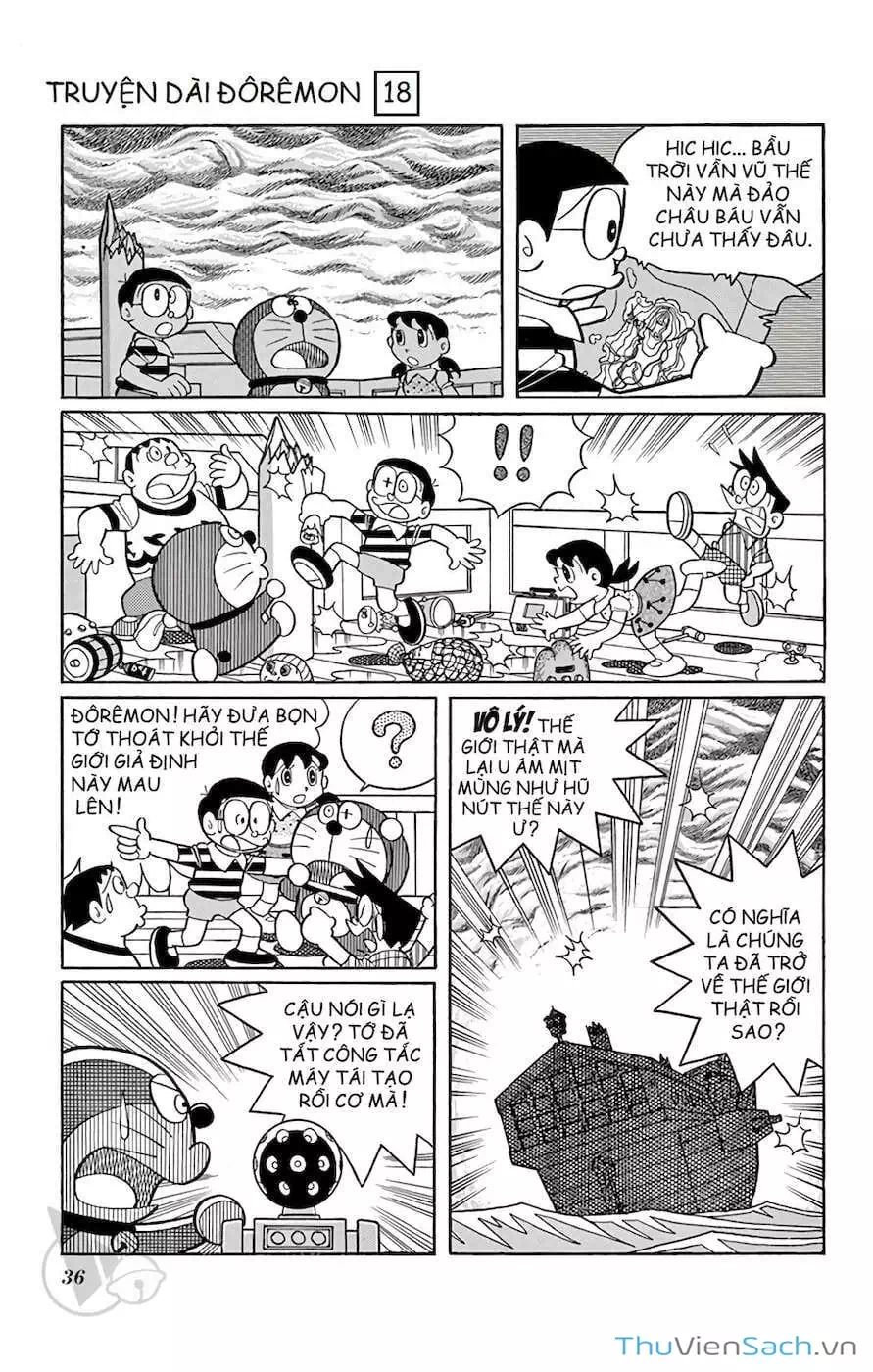 Truyện Tranh Doraemon: Cuộc Phiêu Lưu Đến Đảo Giấu Vàng trang 11