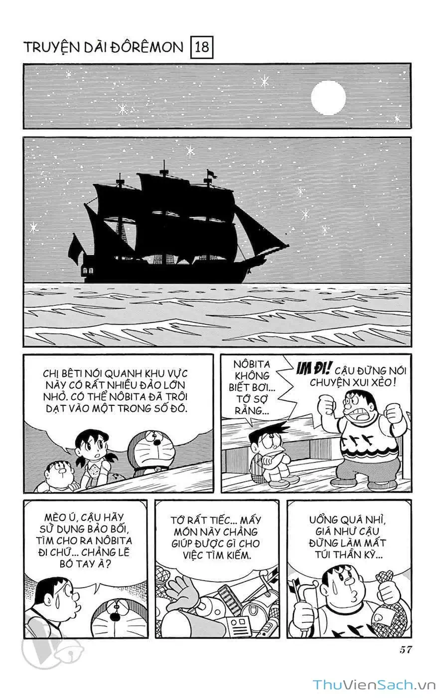 Truyện Tranh Doraemon: Cuộc Phiêu Lưu Đến Đảo Giấu Vàng trang 11