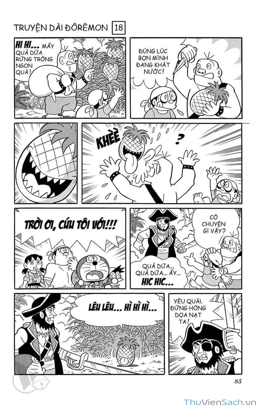 Truyện Tranh Doraemon: Cuộc Phiêu Lưu Đến Đảo Giấu Vàng trang 11