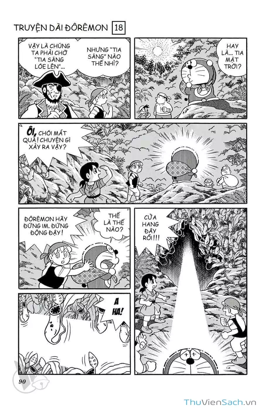 Truyện Tranh Doraemon: Cuộc Phiêu Lưu Đến Đảo Giấu Vàng trang 11