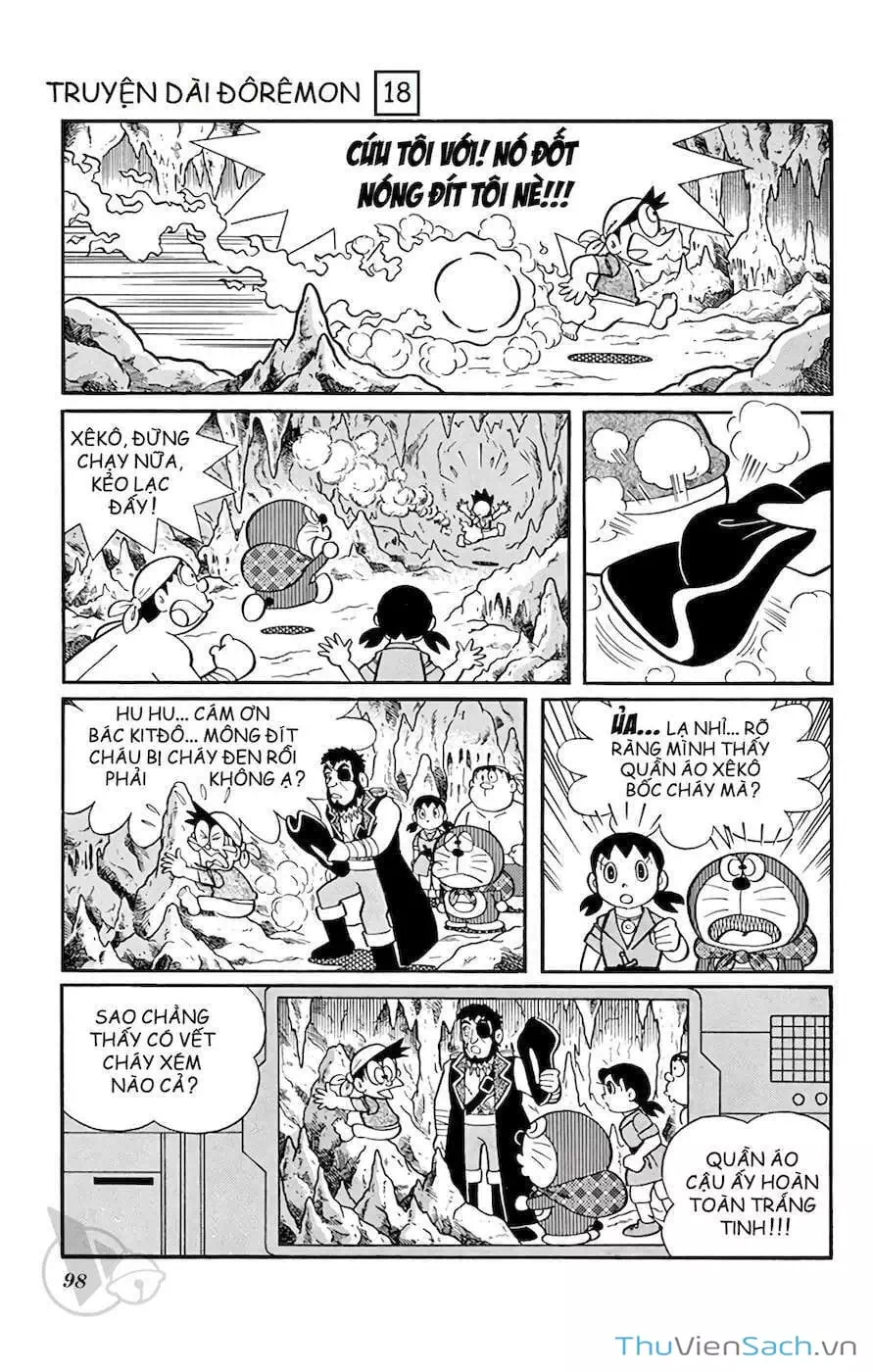 Truyện Tranh Doraemon: Cuộc Phiêu Lưu Đến Đảo Giấu Vàng trang 11