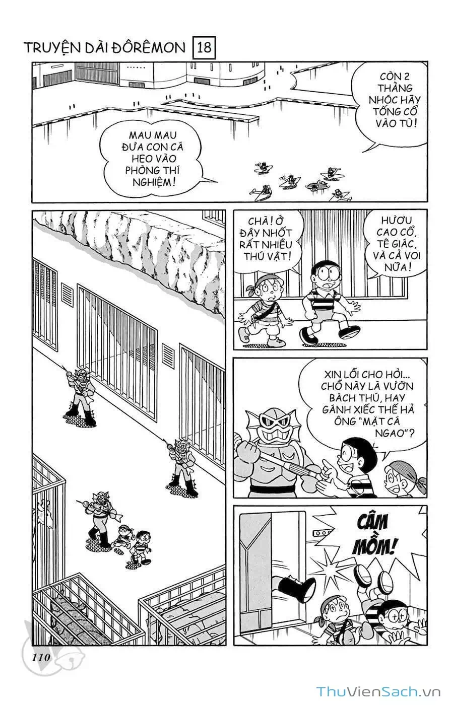 Truyện Tranh Doraemon: Cuộc Phiêu Lưu Đến Đảo Giấu Vàng trang 11