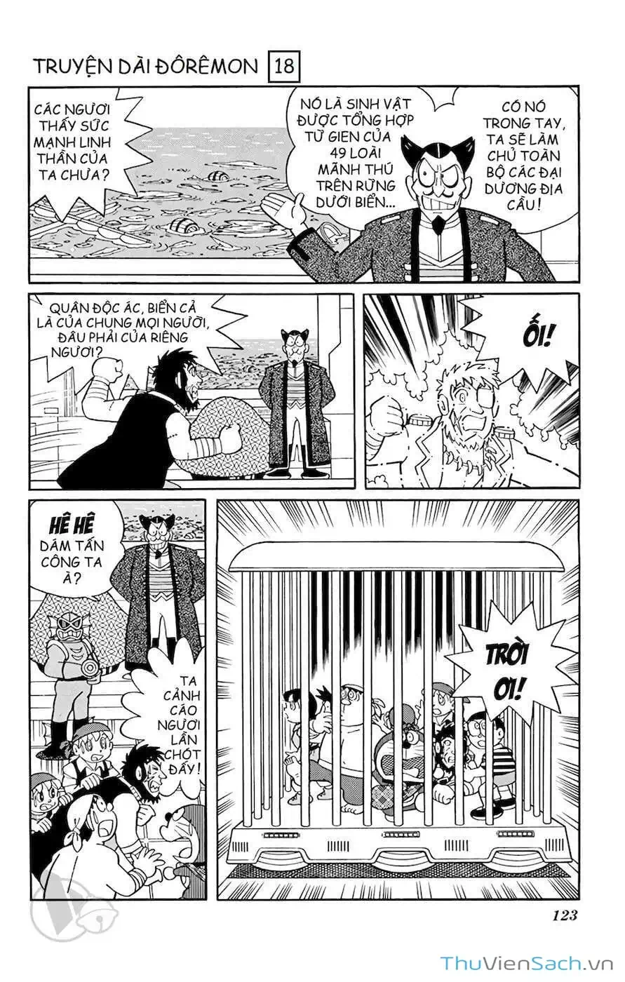Truyện Tranh Doraemon: Cuộc Phiêu Lưu Đến Đảo Giấu Vàng trang 11
