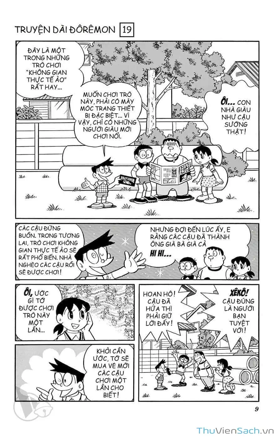 Truyện Tranh Doraemon: Đi Tìm Miền Đất Mới trang 11