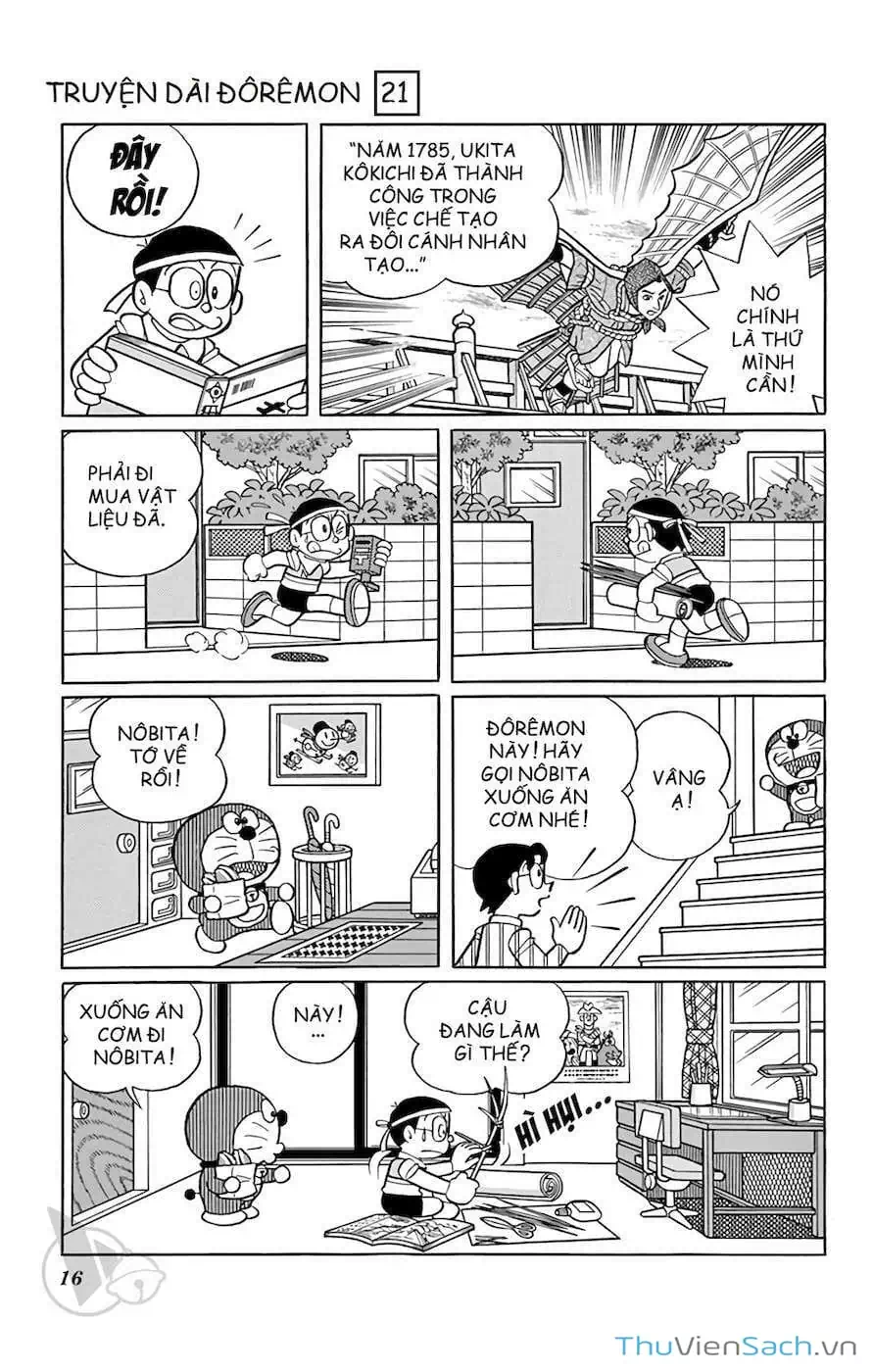 Truyện Tranh Doraemon: Du Hành Đến Vương Quốc Loài Chim trang 11