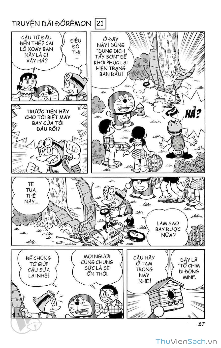 Truyện Tranh Doraemon: Du Hành Đến Vương Quốc Loài Chim trang 11