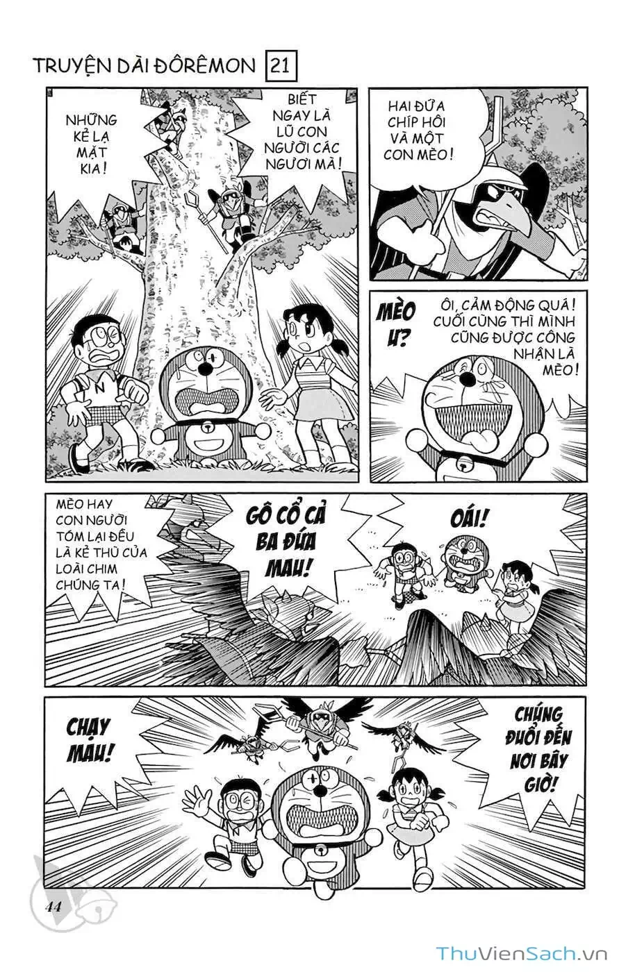 Truyện Tranh Doraemon: Du Hành Đến Vương Quốc Loài Chim trang 11