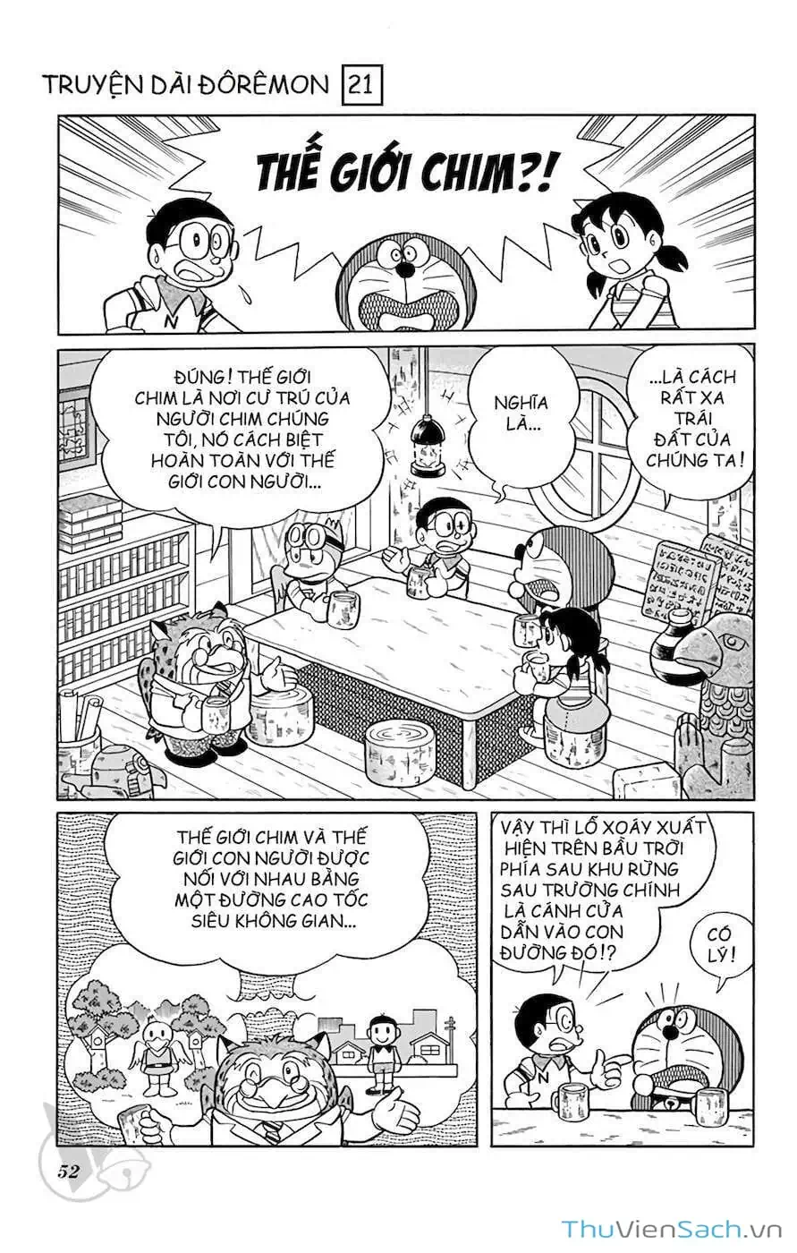 Truyện Tranh Doraemon: Du Hành Đến Vương Quốc Loài Chim trang 11