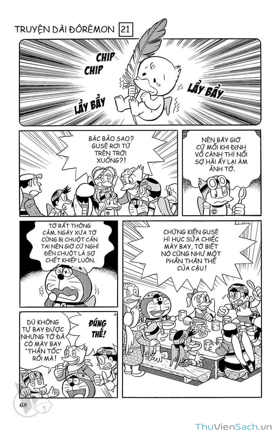 Truyện Tranh Doraemon: Du Hành Đến Vương Quốc Loài Chim trang 11