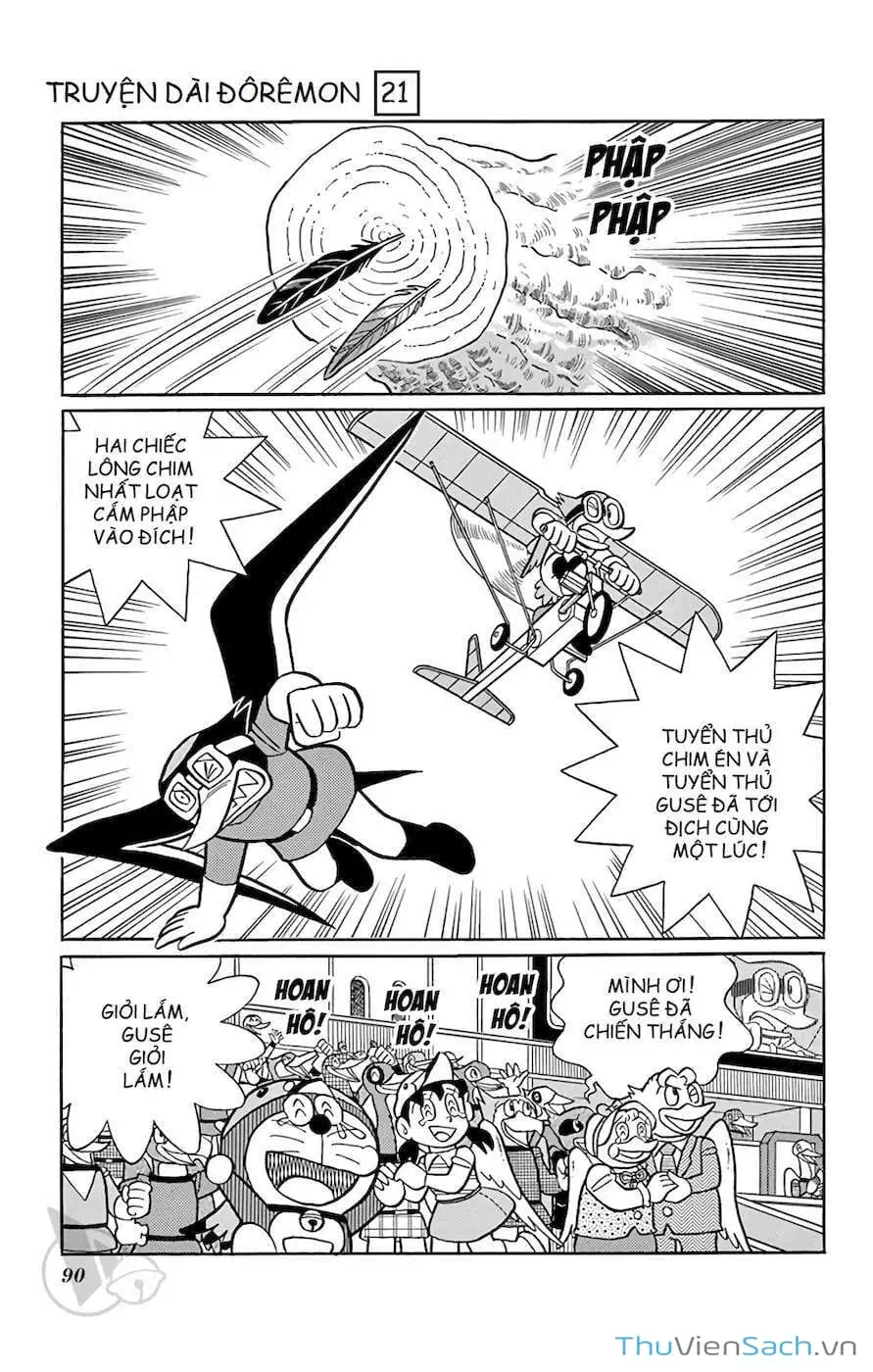 Truyện Tranh Doraemon: Du Hành Đến Vương Quốc Loài Chim trang 11