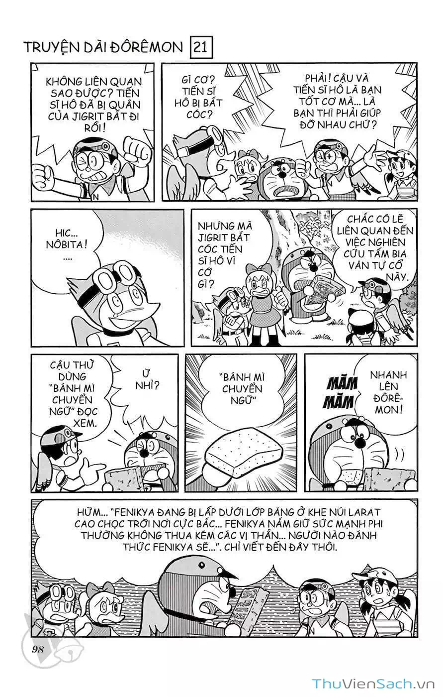 Truyện Tranh Doraemon: Du Hành Đến Vương Quốc Loài Chim trang 11