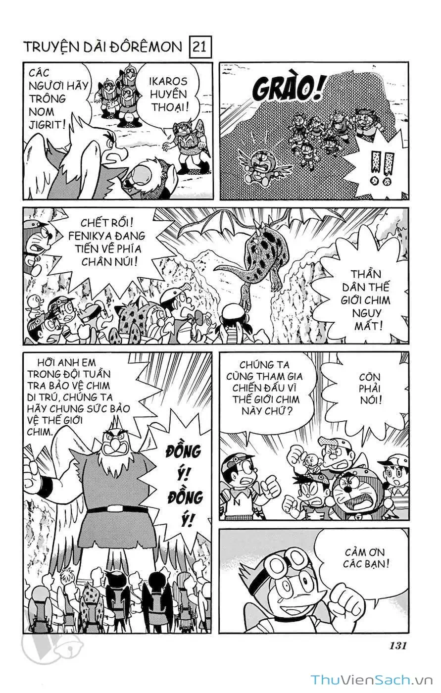 Truyện Tranh Doraemon: Du Hành Đến Vương Quốc Loài Chim trang 11