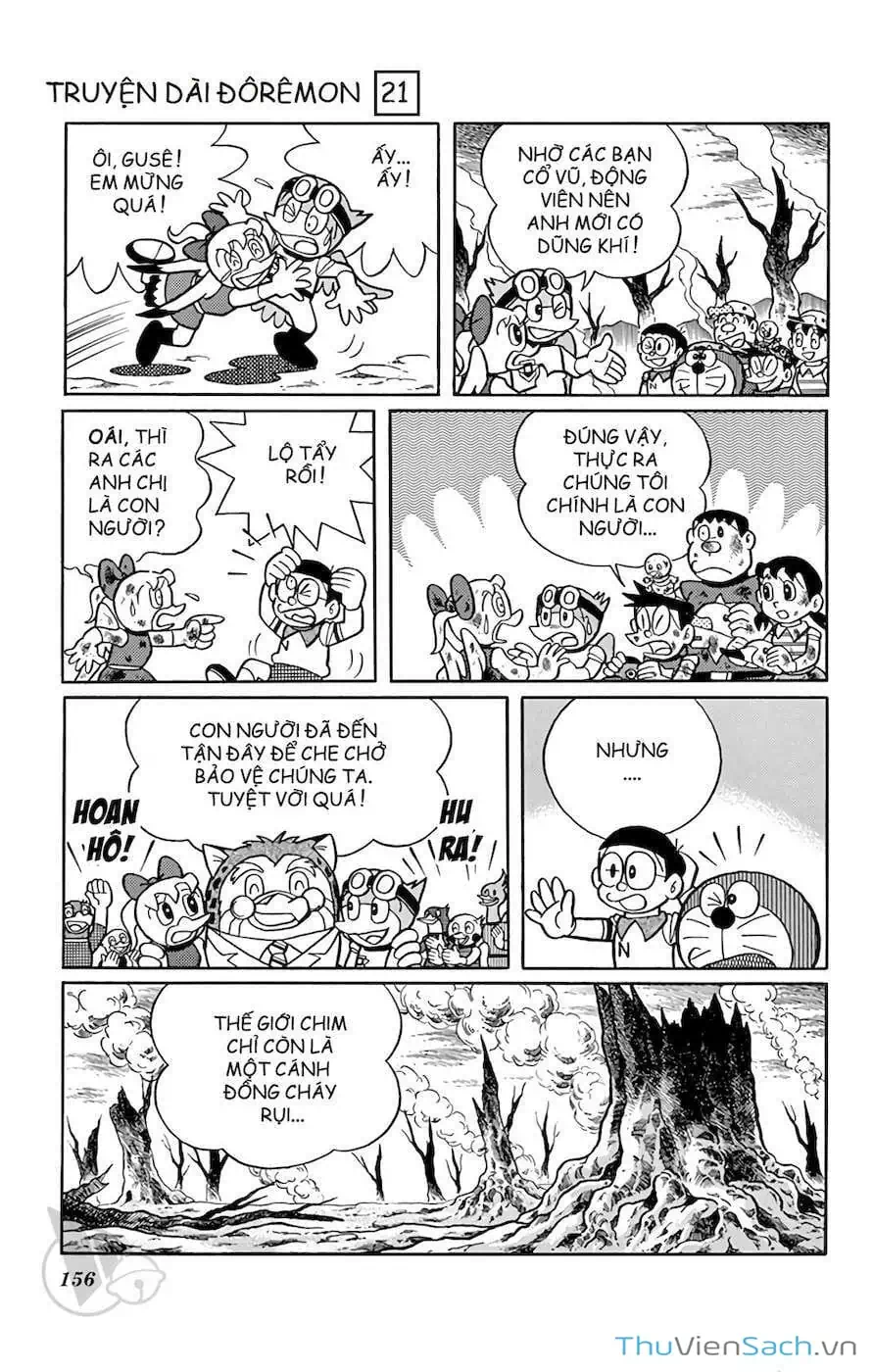Truyện Tranh Doraemon: Du Hành Đến Vương Quốc Loài Chim trang 11