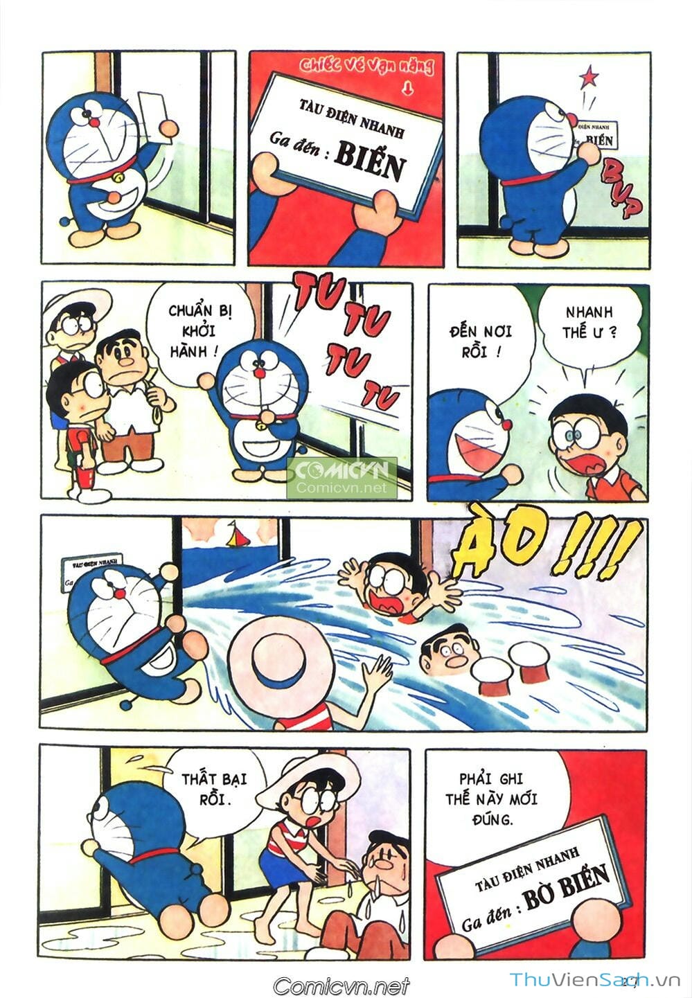 Truyện Tranh Doraemon Màu trang 5