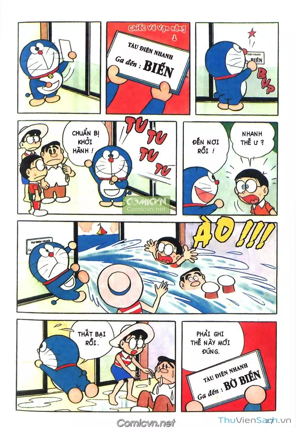 Truyện Tranh Doraemon Màu trang 5