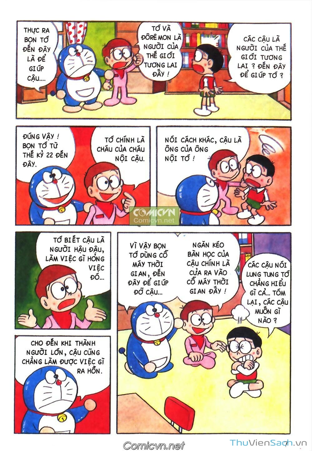 Truyện Tranh Doraemon Màu trang 5