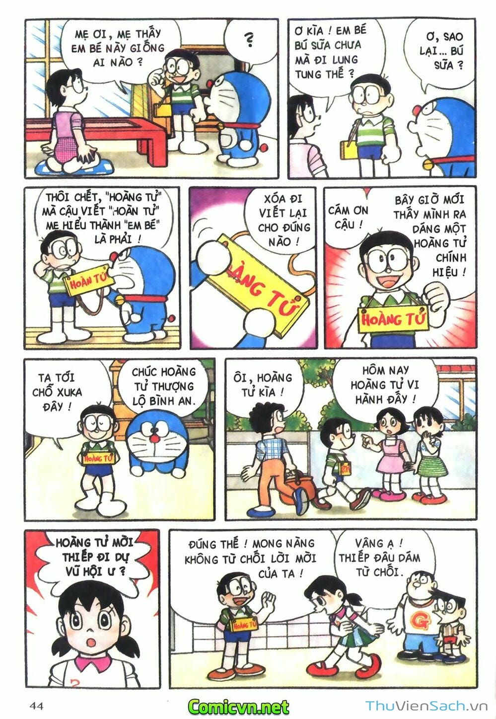 Truyện Tranh Doraemon Màu trang 5