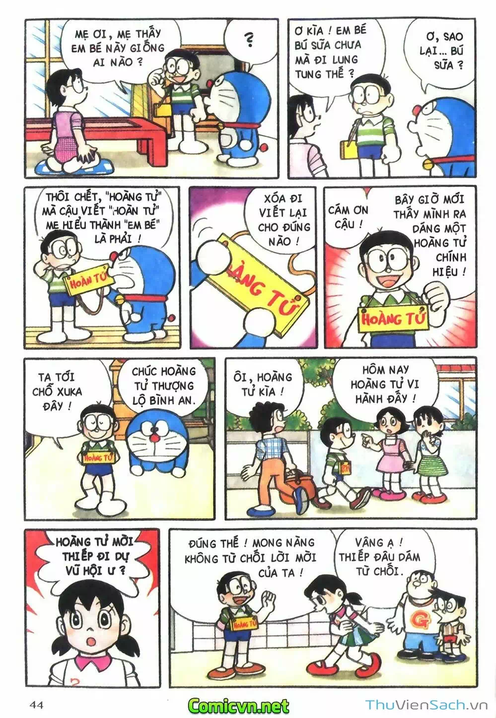 Truyện Tranh Doraemon Màu trang 5